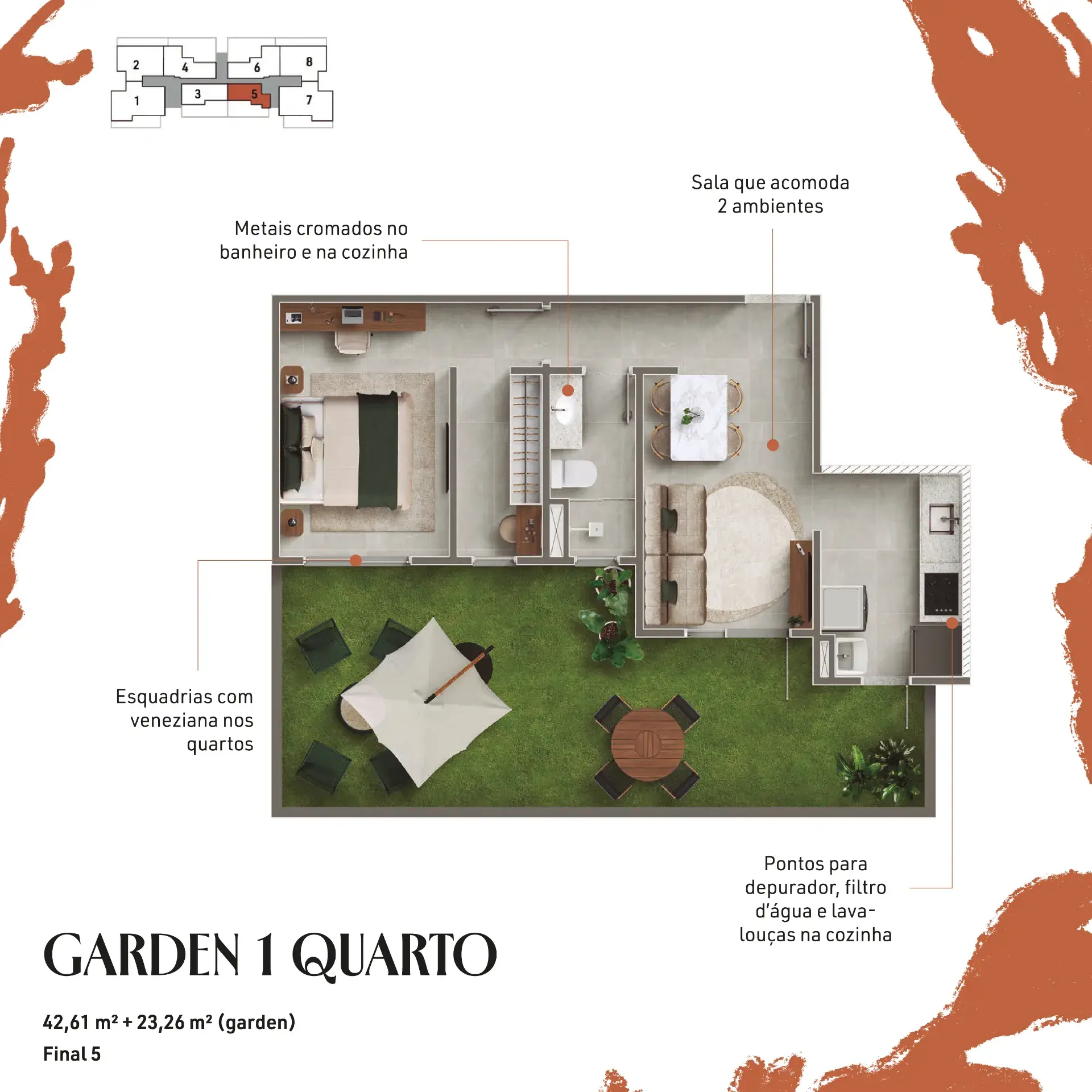 Garden 1 quarto | Final 5